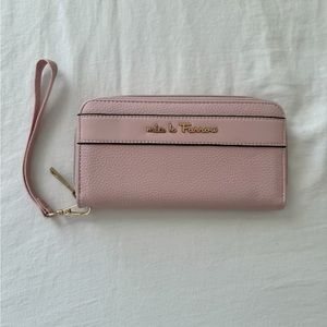 Pink mia k fannow wallet